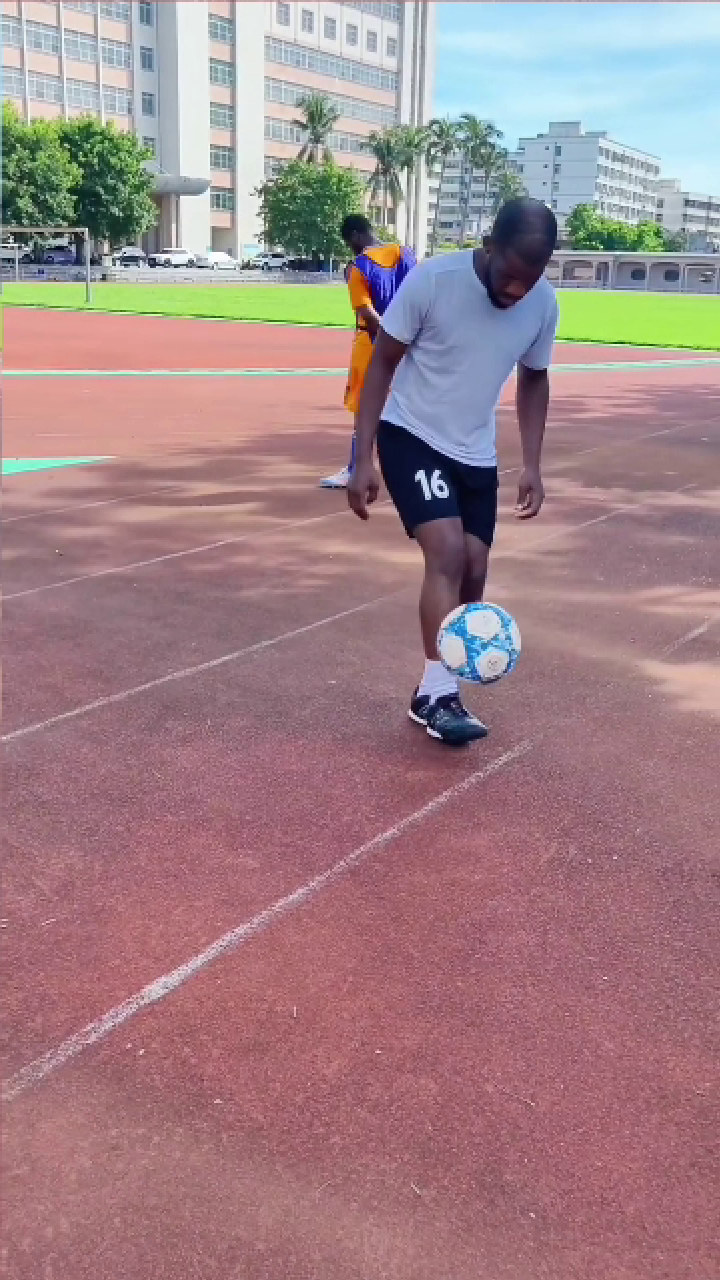 International Talent Football Team Kicks Off Skills Competition
