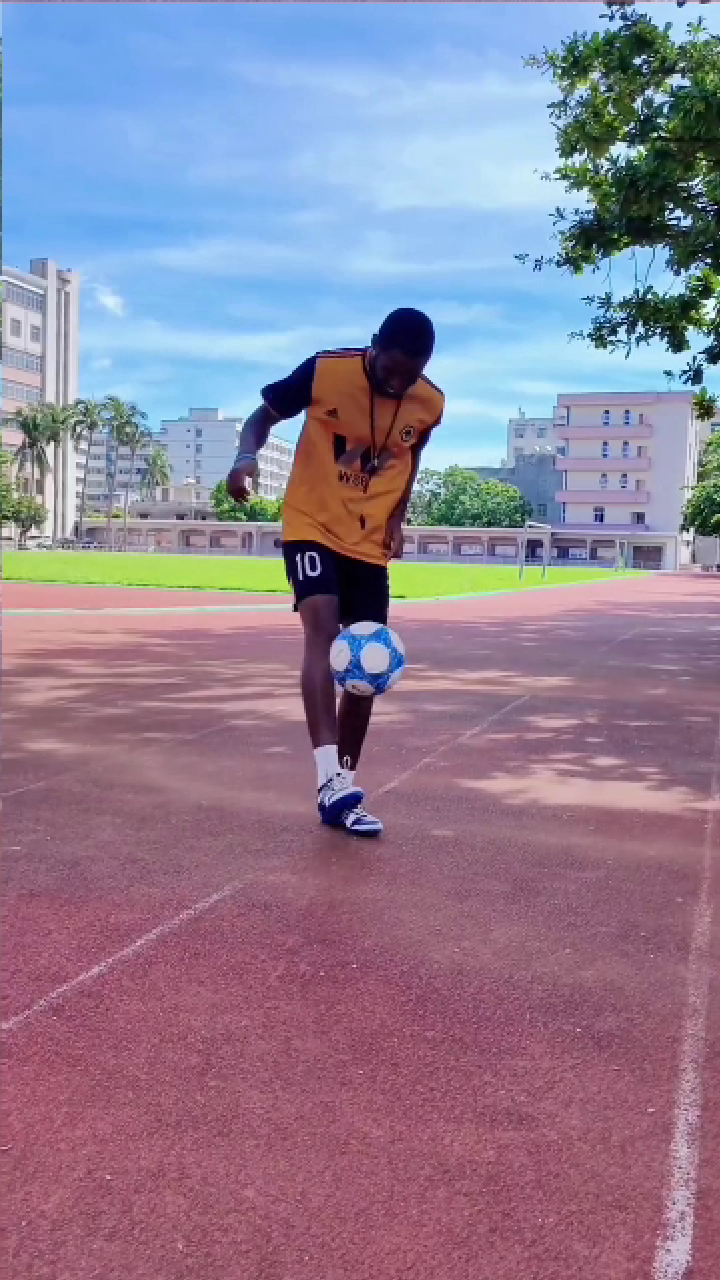 International Talent Football Team Daily Training